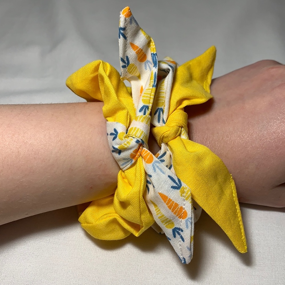 Scrunchies with bows!!